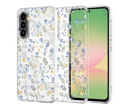 Etui / obudowa na smartfona Tech-Protect Flexair do Samsung Galaxy A56 Spring Flowers